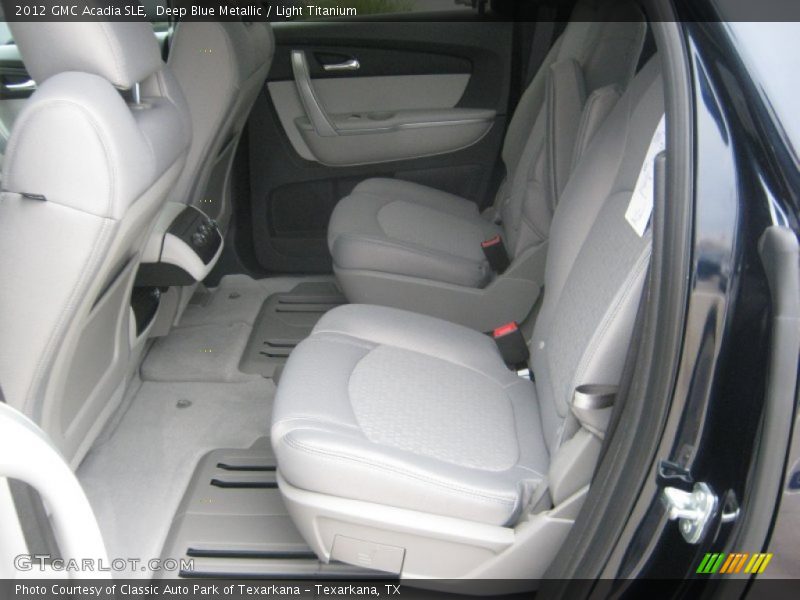 Deep Blue Metallic / Light Titanium 2012 GMC Acadia SLE