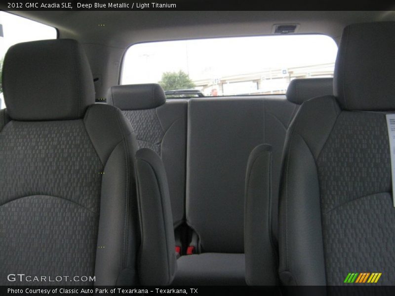 Deep Blue Metallic / Light Titanium 2012 GMC Acadia SLE