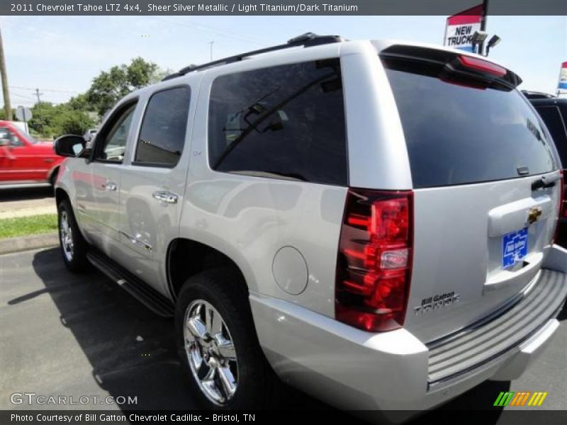 Sheer Silver Metallic / Light Titanium/Dark Titanium 2011 Chevrolet Tahoe LTZ 4x4
