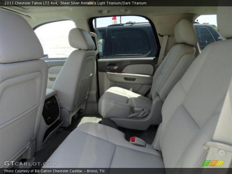 Sheer Silver Metallic / Light Titanium/Dark Titanium 2011 Chevrolet Tahoe LTZ 4x4
