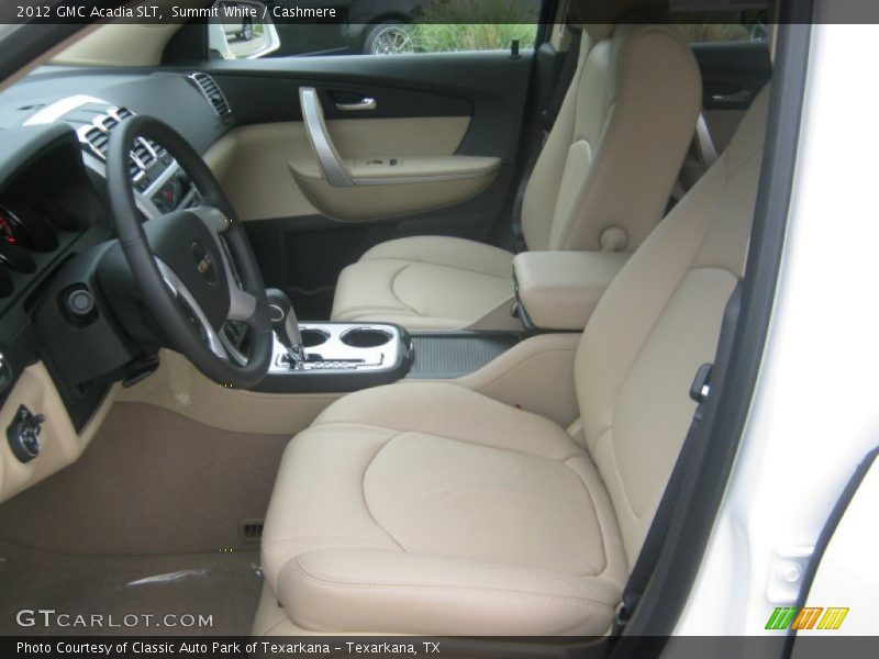 Summit White / Cashmere 2012 GMC Acadia SLT