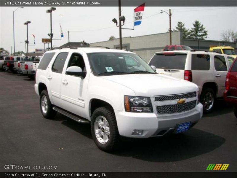 Summit White / Ebony 2011 Chevrolet Tahoe Z71 4x4