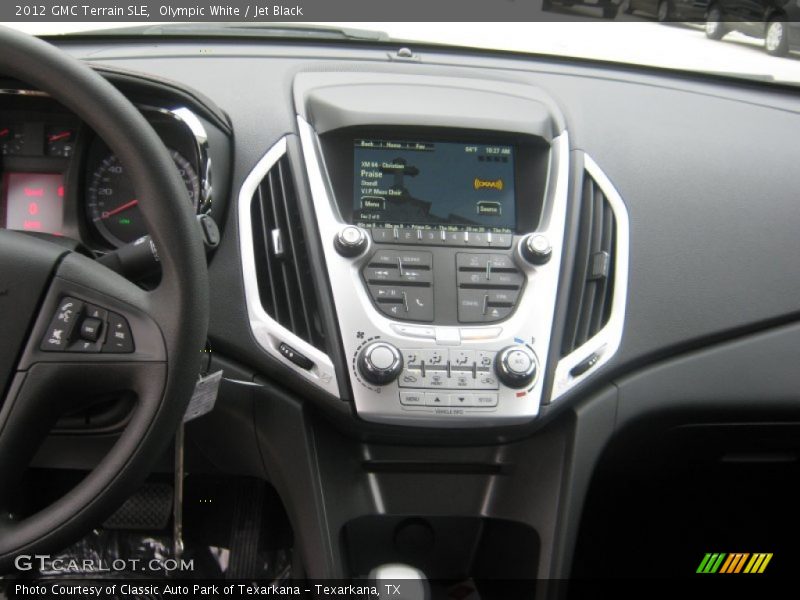 Olympic White / Jet Black 2012 GMC Terrain SLE