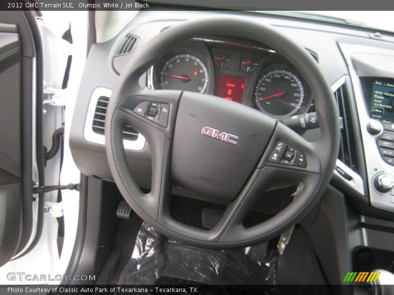 Olympic White / Jet Black 2012 GMC Terrain SLE