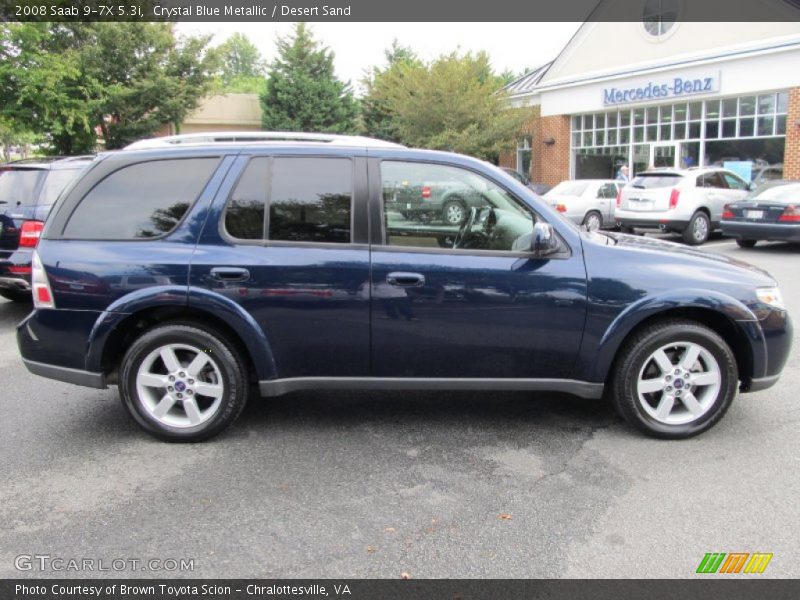 Crystal Blue Metallic / Desert Sand 2008 Saab 9-7X 5.3i