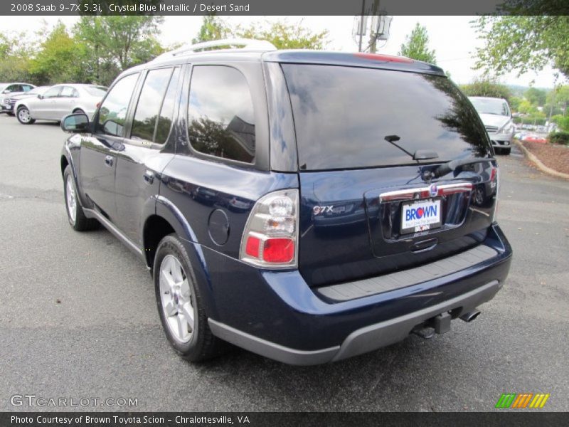 Crystal Blue Metallic / Desert Sand 2008 Saab 9-7X 5.3i