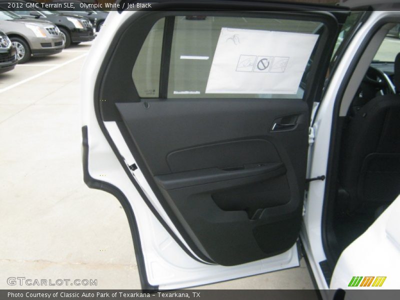 Olympic White / Jet Black 2012 GMC Terrain SLE