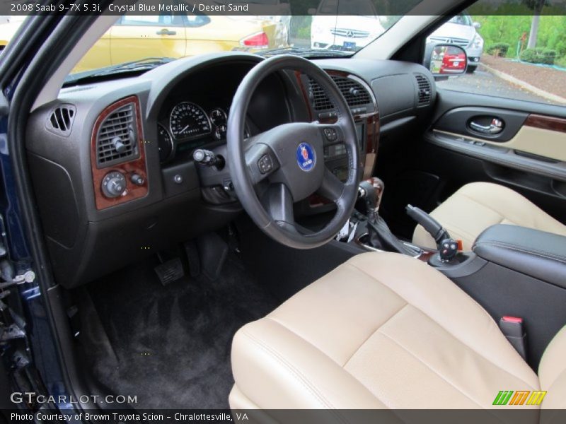  2008 9-7X 5.3i Desert Sand Interior