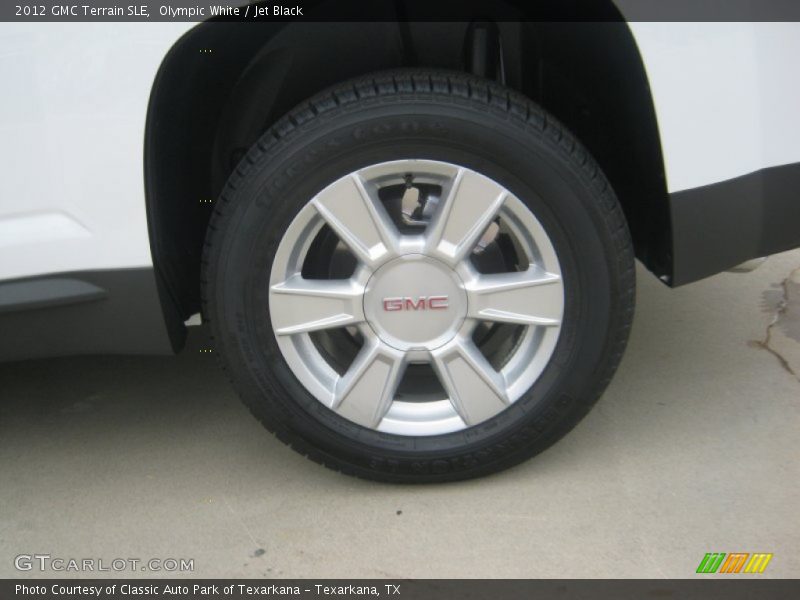 Olympic White / Jet Black 2012 GMC Terrain SLE