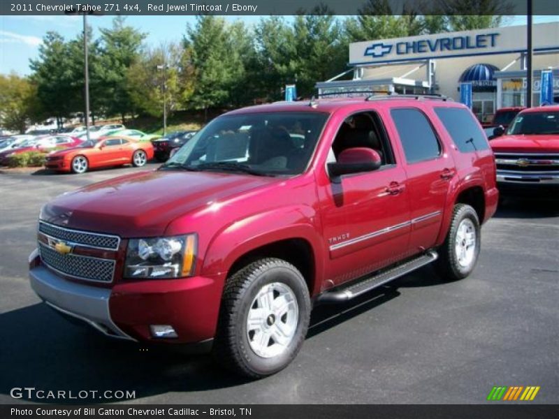 Red Jewel Tintcoat / Ebony 2011 Chevrolet Tahoe Z71 4x4