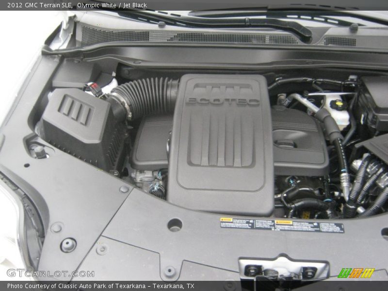 Olympic White / Jet Black 2012 GMC Terrain SLE