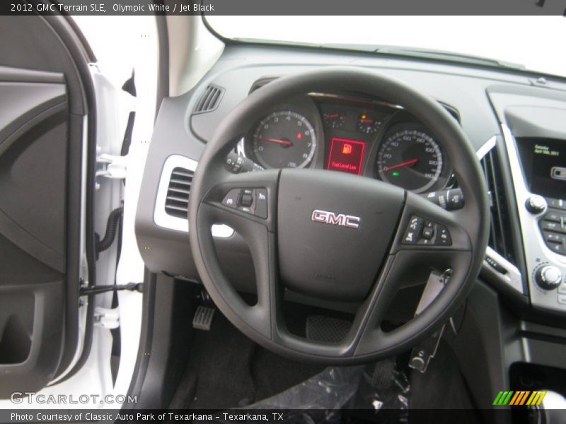 Olympic White / Jet Black 2012 GMC Terrain SLE