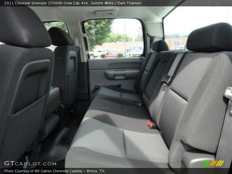 Summit White / Dark Titanium 2011 Chevrolet Silverado 2500HD Crew Cab 4x4