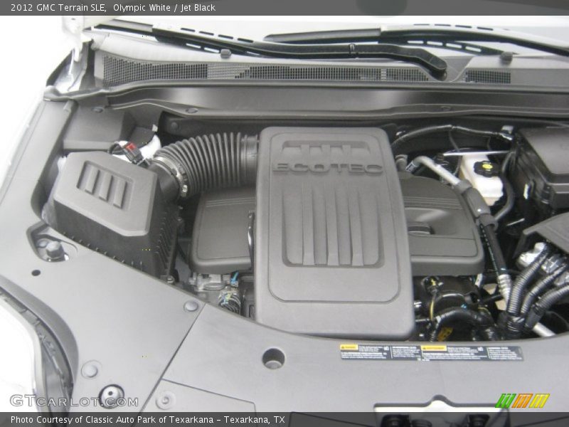 Olympic White / Jet Black 2012 GMC Terrain SLE