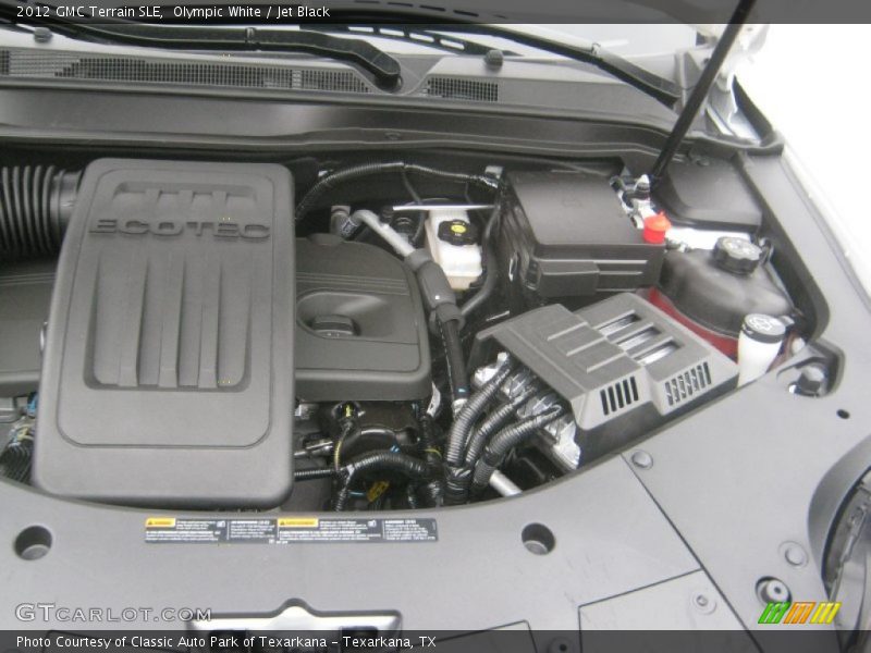 Olympic White / Jet Black 2012 GMC Terrain SLE