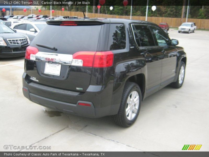 Carbon Black Metallic / Jet Black 2012 GMC Terrain SLE