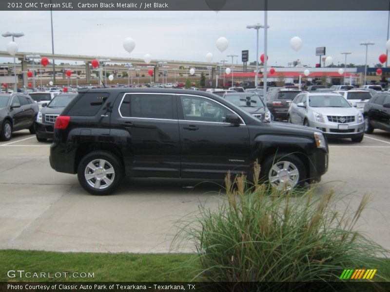 Carbon Black Metallic / Jet Black 2012 GMC Terrain SLE