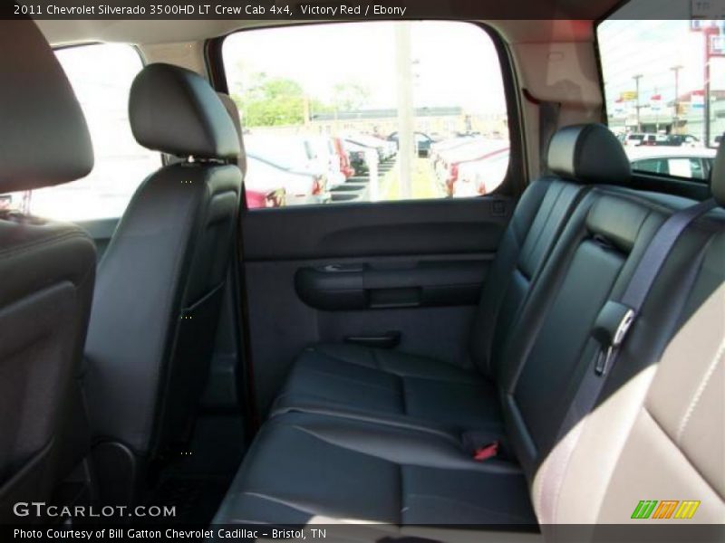 Victory Red / Ebony 2011 Chevrolet Silverado 3500HD LT Crew Cab 4x4