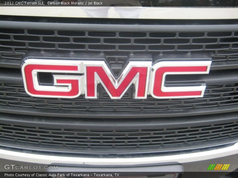 Carbon Black Metallic / Jet Black 2012 GMC Terrain SLE