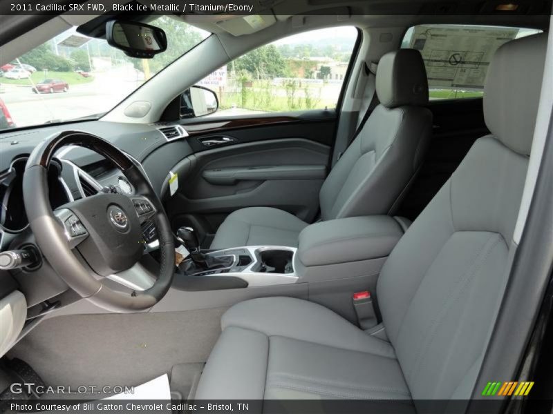 Black Ice Metallic / Titanium/Ebony 2011 Cadillac SRX FWD