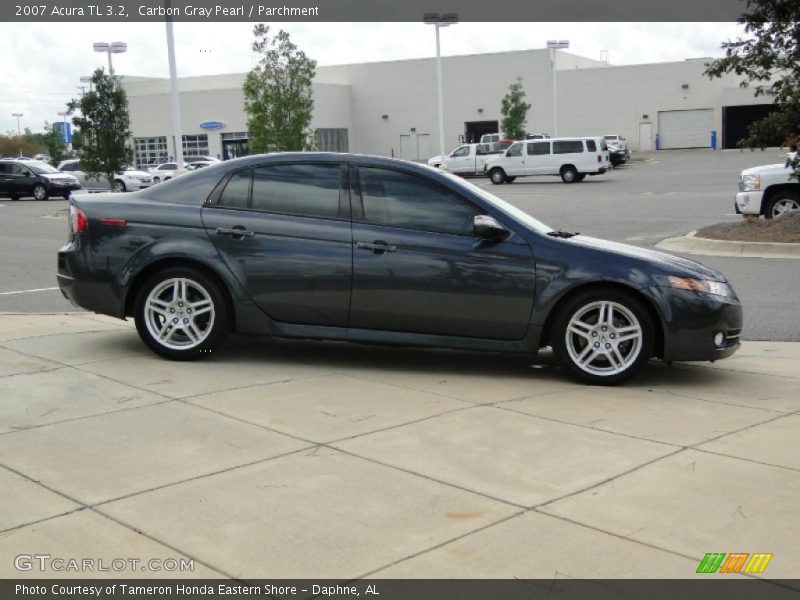 Carbon Gray Pearl / Parchment 2007 Acura TL 3.2