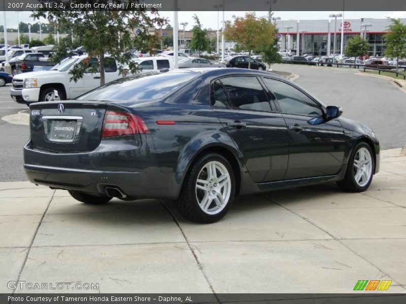 Carbon Gray Pearl / Parchment 2007 Acura TL 3.2