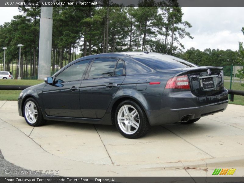 Carbon Gray Pearl / Parchment 2007 Acura TL 3.2
