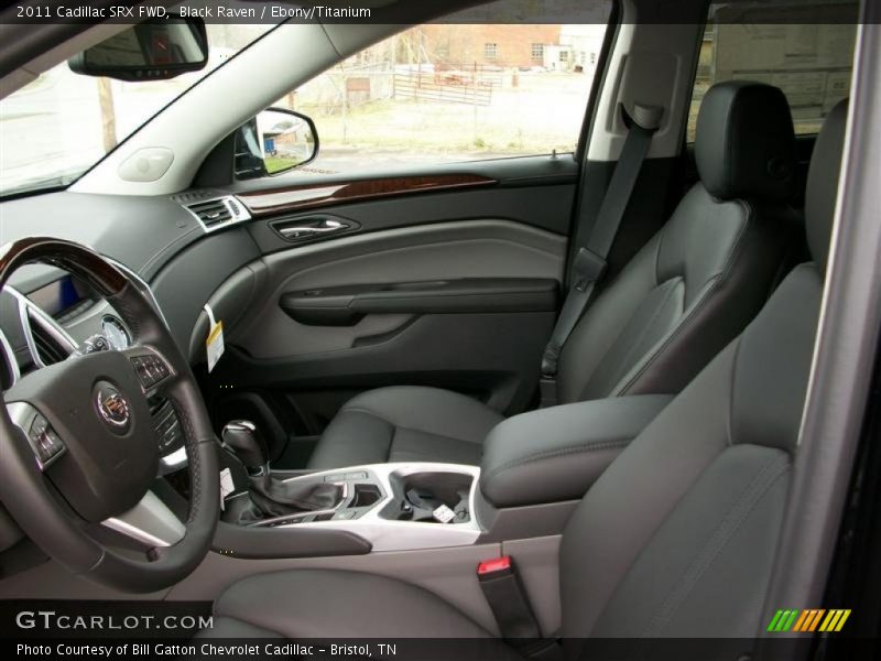 Black Raven / Ebony/Titanium 2011 Cadillac SRX FWD