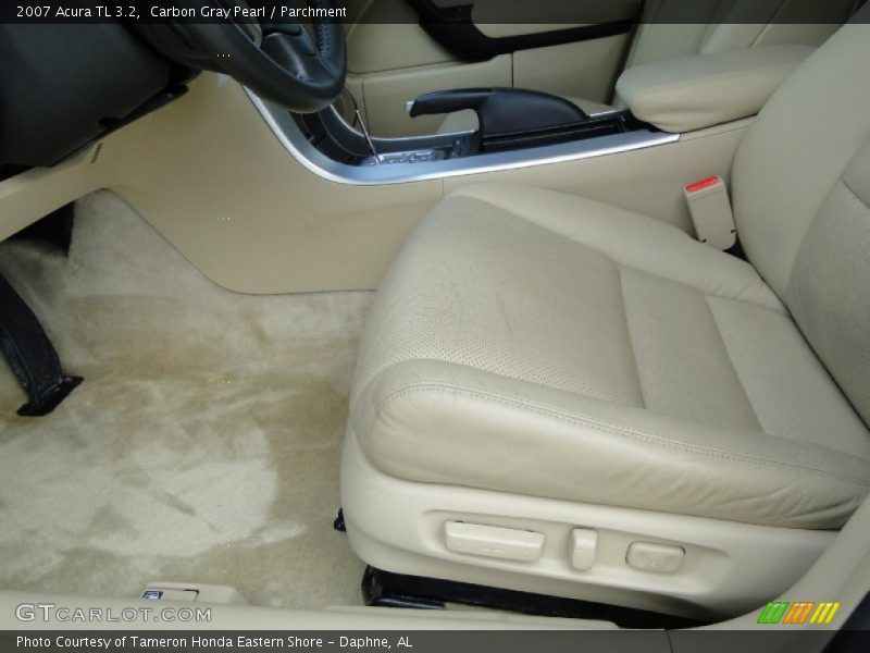 Carbon Gray Pearl / Parchment 2007 Acura TL 3.2