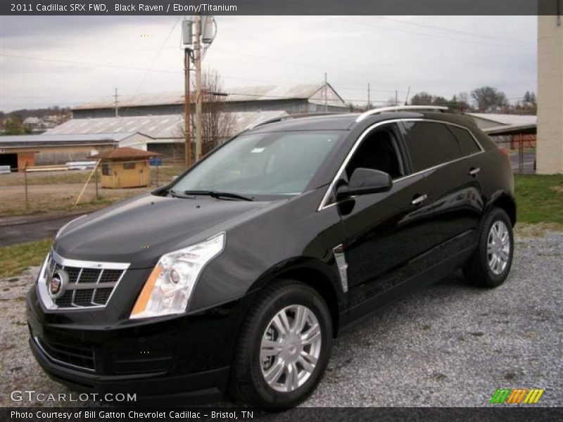 Black Raven / Ebony/Titanium 2011 Cadillac SRX FWD
