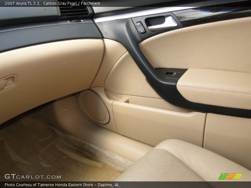 Carbon Gray Pearl / Parchment 2007 Acura TL 3.2