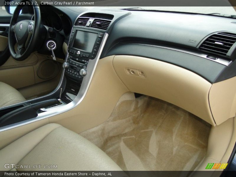 Carbon Gray Pearl / Parchment 2007 Acura TL 3.2
