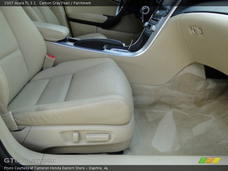 Carbon Gray Pearl / Parchment 2007 Acura TL 3.2