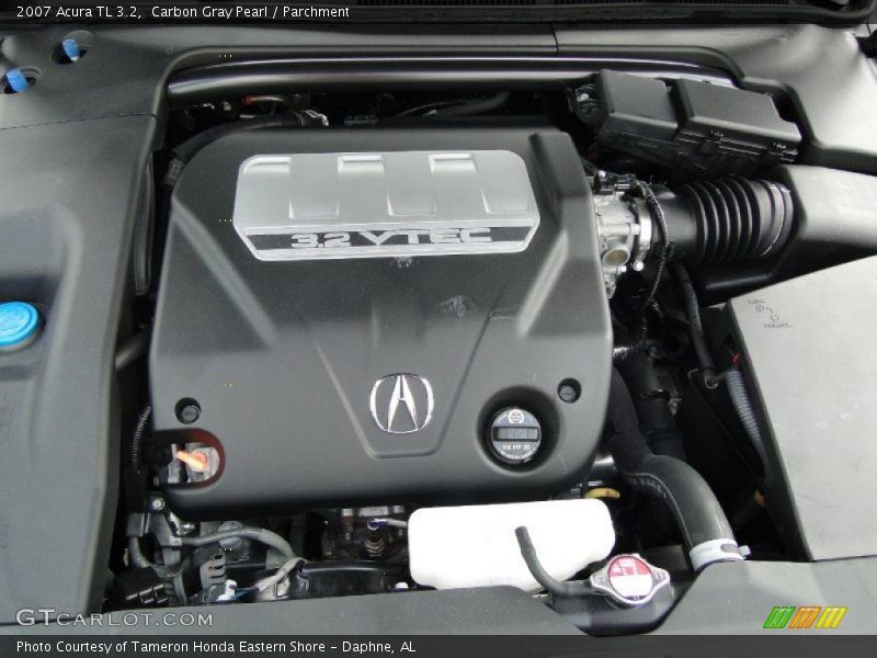 Carbon Gray Pearl / Parchment 2007 Acura TL 3.2