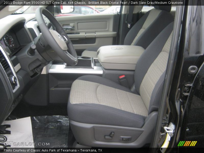  2011 Ram 3500 HD SLT Crew Cab 4x4 Chassis Dark Slate Gray/Medium Graystone Interior