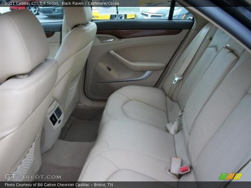 Black Raven / Cashmere/Cocoa 2011 Cadillac CTS 3.6 Sedan