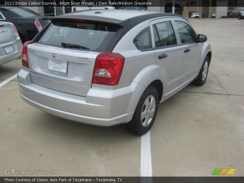 Bright Silver Metallic / Dark Slate/Medium Graystone 2011 Dodge Caliber Express
