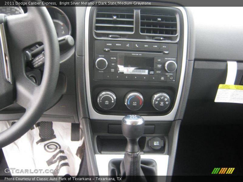 Controls of 2011 Caliber Express