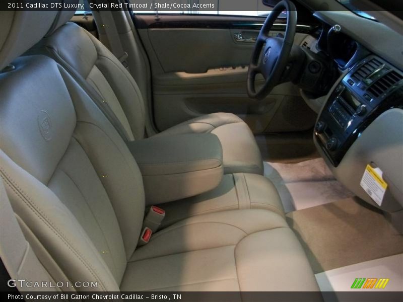 Crystal Red Tintcoat / Shale/Cocoa Accents 2011 Cadillac DTS Luxury