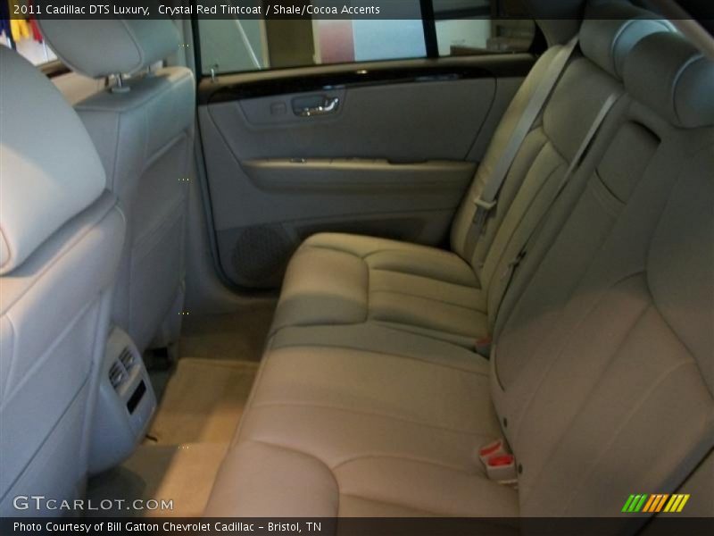Crystal Red Tintcoat / Shale/Cocoa Accents 2011 Cadillac DTS Luxury