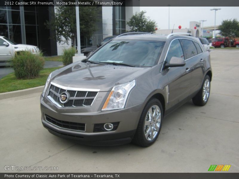 Mocha Steel Metallic / Titanium/Ebony 2012 Cadillac SRX Premium