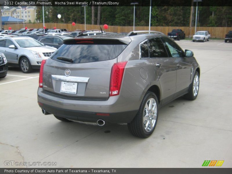 Mocha Steel Metallic / Titanium/Ebony 2012 Cadillac SRX Premium
