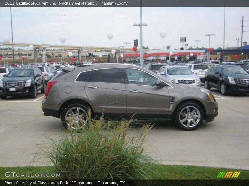 Mocha Steel Metallic / Titanium/Ebony 2012 Cadillac SRX Premium