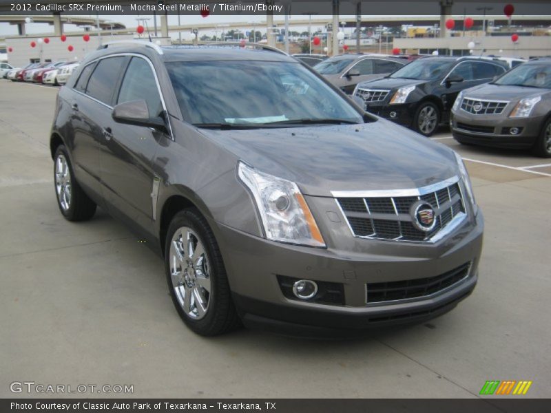 Mocha Steel Metallic / Titanium/Ebony 2012 Cadillac SRX Premium