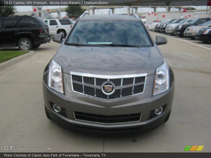 Mocha Steel Metallic / Titanium/Ebony 2012 Cadillac SRX Premium