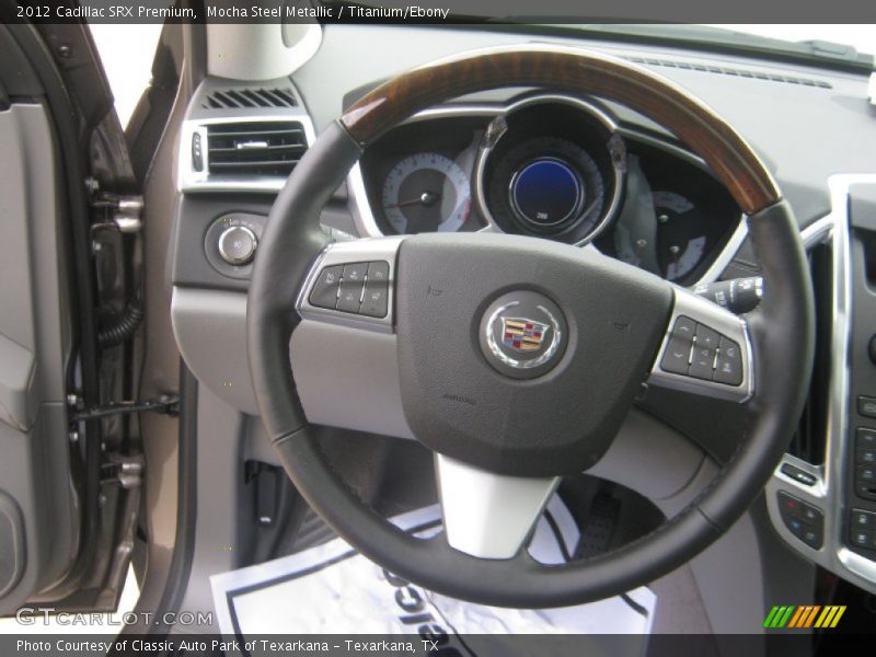 Mocha Steel Metallic / Titanium/Ebony 2012 Cadillac SRX Premium
