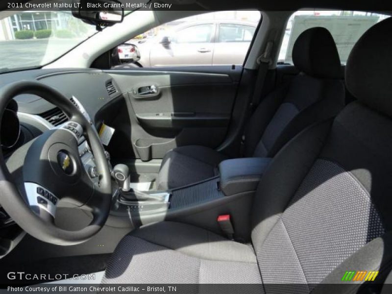 Black Granite Metallic / Ebony 2011 Chevrolet Malibu LT