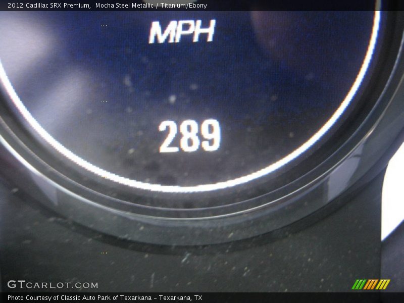 Mocha Steel Metallic / Titanium/Ebony 2012 Cadillac SRX Premium