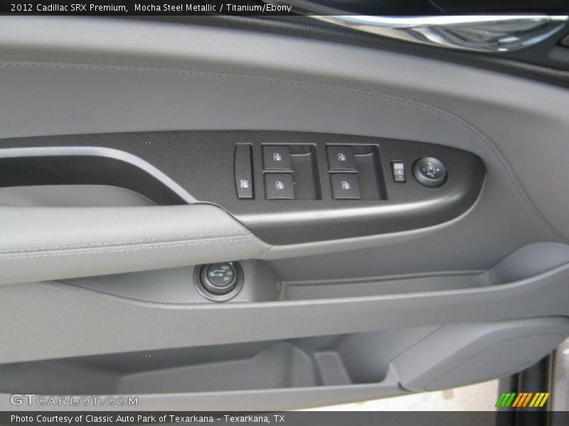 Mocha Steel Metallic / Titanium/Ebony 2012 Cadillac SRX Premium
