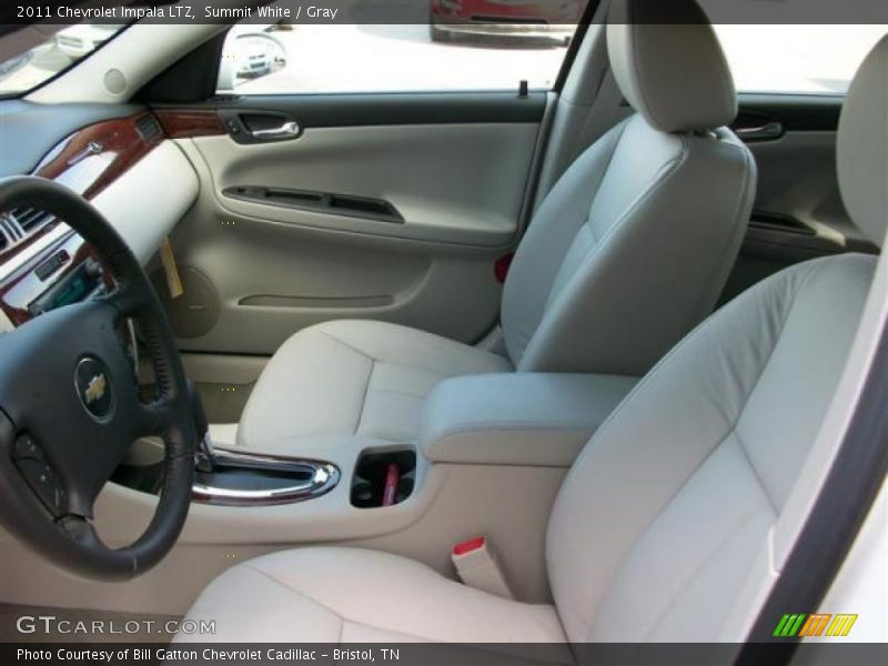 Summit White / Gray 2011 Chevrolet Impala LTZ